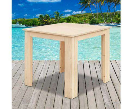 Wooden Outdoor Side Beach Table