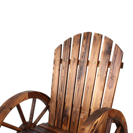 Wooden Wagon Chair Outdoor