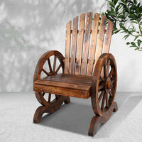 Wooden Wagon Chair Outdoor