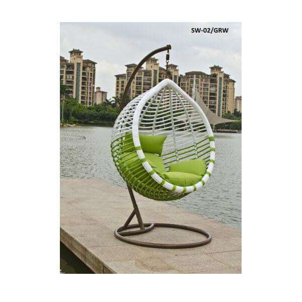 Green hanging chair hot sale